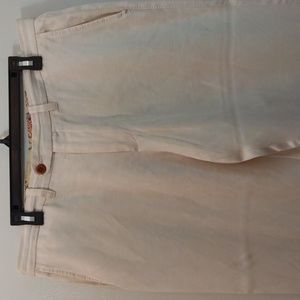 Tommy Bahama Off White Lyocell/Linen Summer Pants 36 - 32